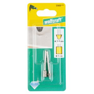 Wolfcraft 5989000 Diamantslijper-penset, cilinder- en puntkegelvormig, 2-delig 1 set(s)