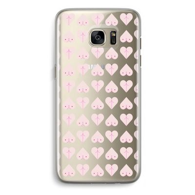 Ass 'n Titties: Samsung Galaxy S7 Edge Transparant Hoesje