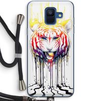 Fading: Samsung Galaxy A6 (2018) Transparant Hoesje met koord
