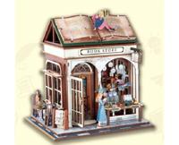 PlayfulMario Boekenwinkel - Bookstore met verlichting 148 onderdelen Modelbouw