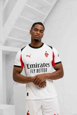 AC Milan Shirt Uit Senior 2025/2026 - Maat XL - Kleur: RoodWitZwart | Soccerfanshop