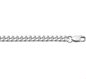 TFT Zilveren Ketting Geslepen Gourmet 4,0 mm x 60 cm