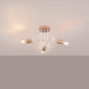Elegante witte Kroonluchter EMBER 3