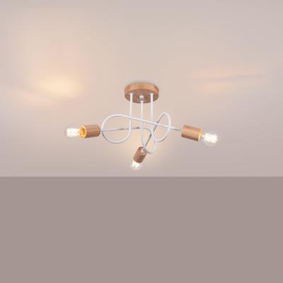 Elegante witte Kroonluchter EMBER 3