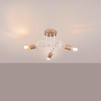 Elegante witte Kroonluchter EMBER 3
