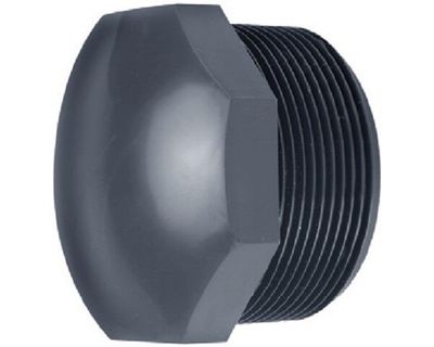 Effast PVC Stop Buitendraad 3 Inch - Betrouwbare Afsluiting voor Leidingsystemen Effast PVC Stop Buitendraad 3 Inch - Betrouwbare Afsluiting voor Leidingsystemen