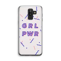 GRL PWR: Samsung Galaxy J8 (2018) Transparant Hoesje