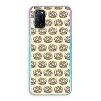 Slapende poes: Oppo A72 Transparant Hoesje