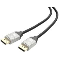 j5create JDC43 DisplayPort-kabel DisplayPort Aansluitkabel DisplayPort-stekker 2.00 m Zwart Vergulde steekcontacten - thumbnail