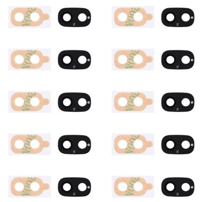 10 stuks Back Camera lenscover met Sticker voor Galaxy J7 (2018)