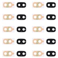10 stuks Back Camera lenscover met Sticker voor Galaxy J7 (2018)