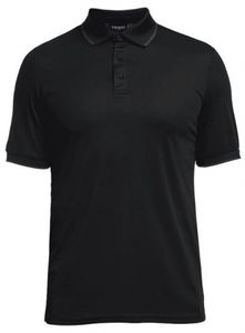 Tenson polo Wedge heren polyester zwart