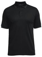Tenson polo Wedge heren polyester zwart - thumbnail