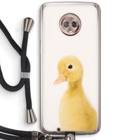 Duke: Motorola Moto G6 Transparant Hoesje met koord