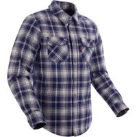 SEGURA Sierra Overshirt, Textiel motorjas heren, Marineblauw-Wit