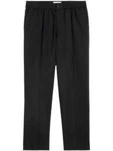 AMI Paris pantalon court en laine vierge - Noir