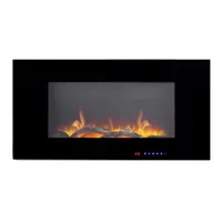 Azurite 91 cm - elektrische haard wandhaard