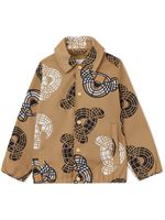 Burberry Kids veste à motif Thomas Bear - Marron