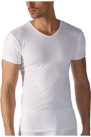 Mey Software Regular Fit T-Shirt V-hals wit, Effen - thumbnail