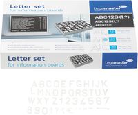 Letter/cijferdoos Legamaster tbv letterbord 20mm 560stuks - thumbnail