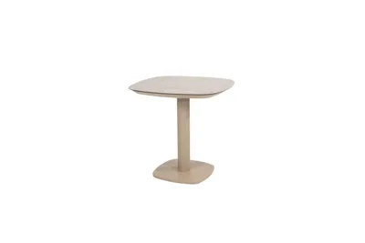 Diningtafel Manolo 75 Latte 4SO Bistro Tafel Buiten Tuintafel 4 Seasons Outdoor