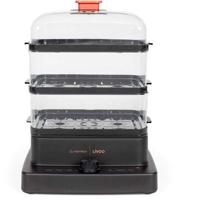 Stoomkoker - LIVOO x Marmiton - DOC300 - 1000 - 1200 W - 3 stoommandjes - Totale inhoud van 12 liter