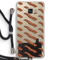 Bacon to my eggs #2: Samsung Galaxy A3 (2016) Transparant Hoesje met koord