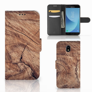 Samsung Galaxy J5 2017 Book Style Case Tree Trunk