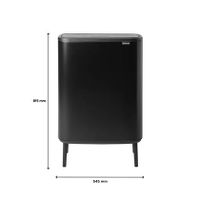 Brabantia Bo Touch Bin Hi 60 Liter - thumbnail