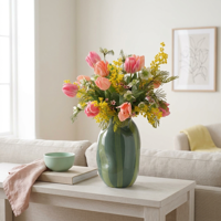 Kunstboeket Mariska Silves 60 cm