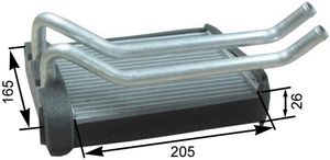 Kachelradiateur, interieurverwarming AH174000P