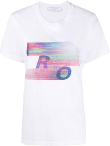 IRO t-shirt à logo imprimé - Blanc