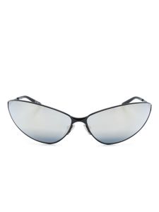 Balenciaga Eyewear lunettes de soleil à monture papillon miroire - Noir