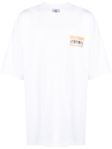 VETEMENTS t-shirt My Name Is en coton - Blanc