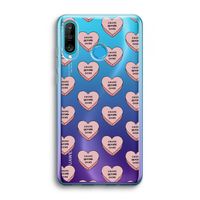 Chicks before dicks: Huawei P30 Lite Transparant Hoesje