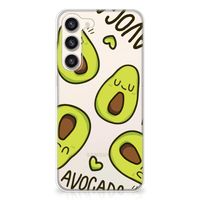 Samsung Galaxy S23 Plus Telefoonhoesje met Naam Avocado Singing - thumbnail