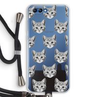Kitten: Honor 10 Transparant Hoesje met koord