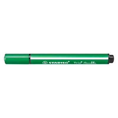 Stabilo trio scribbi - viltstift met meeverende punt - groen