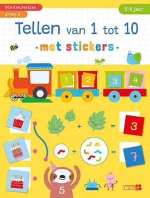 Tellen Van 1 Tot 10 Met Stickers (5-6 Jaar)