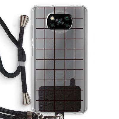 Rooster: Xiaomi Poco X3 Pro Transparant Hoesje met koord