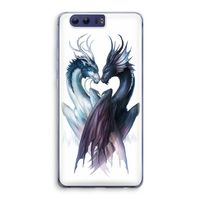 Yin Yang Dragons: Honor 9 Transparant Hoesje
