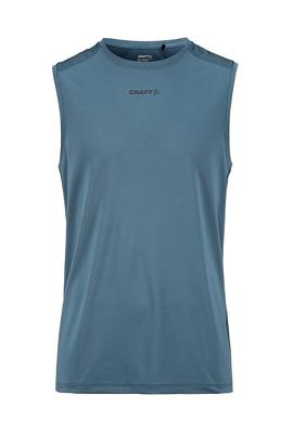 Craft ADV Essence 2 hardloopshirt mouwloos blauw heren