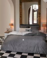 Rivièra Maison Riviera Maison dekbedovertrek Coughton Court anthracite Rivièra Maison Riviera Maison dekbedovertrek Coughton Court anthracite