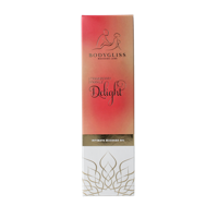 Silky soft massageolie champagne strawberry 150 Milliliter