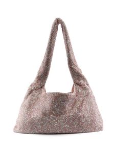 Kara sac porté épaule Crystal Mesh - Rose