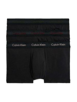 Calvin Klein - 3p Low R Trunk - Cotton Stretch - CA0, Maat:L