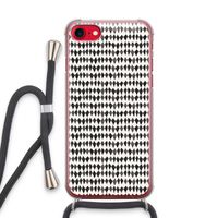 Crazy shapes: iPhone SE 2020 Transparant Hoesje met koord