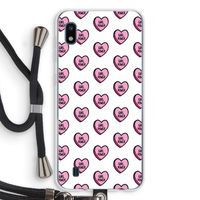 GIRL POWER: Samsung Galaxy A10 Transparant Hoesje met koord