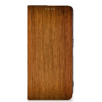 OPPO Reno8 Pro Book Wallet Case Donker Hout - thumbnail