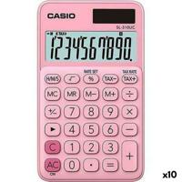 Rekenmachine Casio SL-310UC Roze (10 Stuks)
